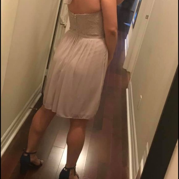 Bridesmaid Dress in Biscotti Davids Bridal - Picture 5 of 5